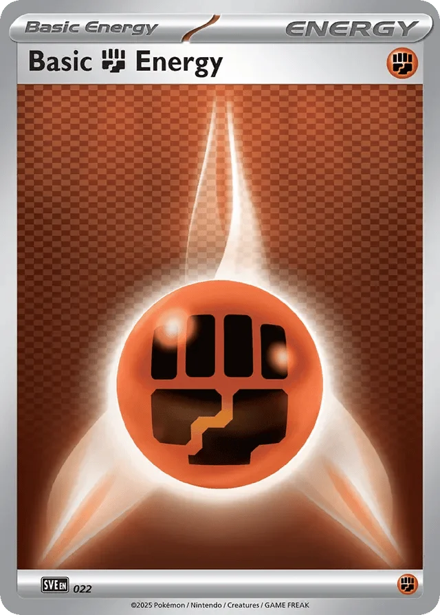 Basic Fighting Energy · Scarlet & Violet Energies