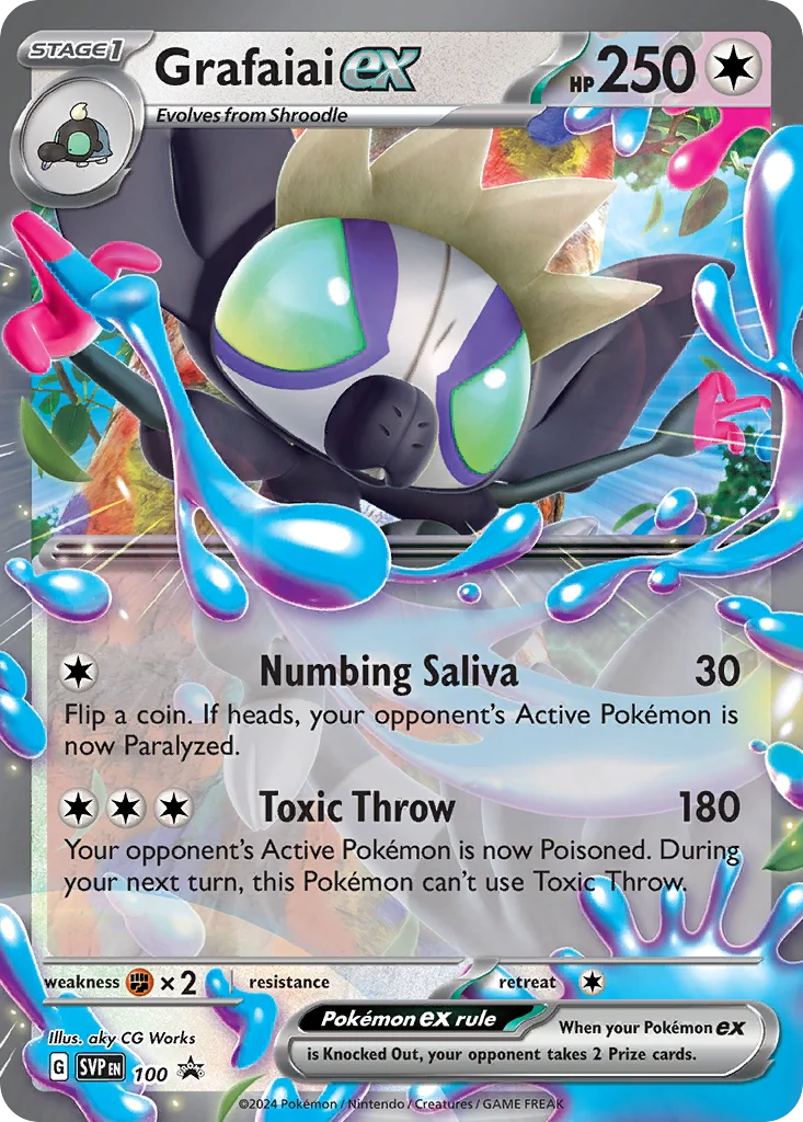 Grafaiai ex · Scarlet & Violet Black Star Promos