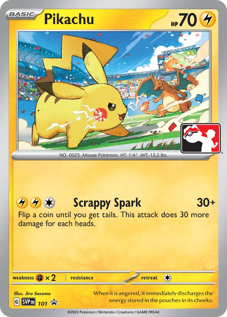 Pikachu · Scarlet & Violet Black Star Promos