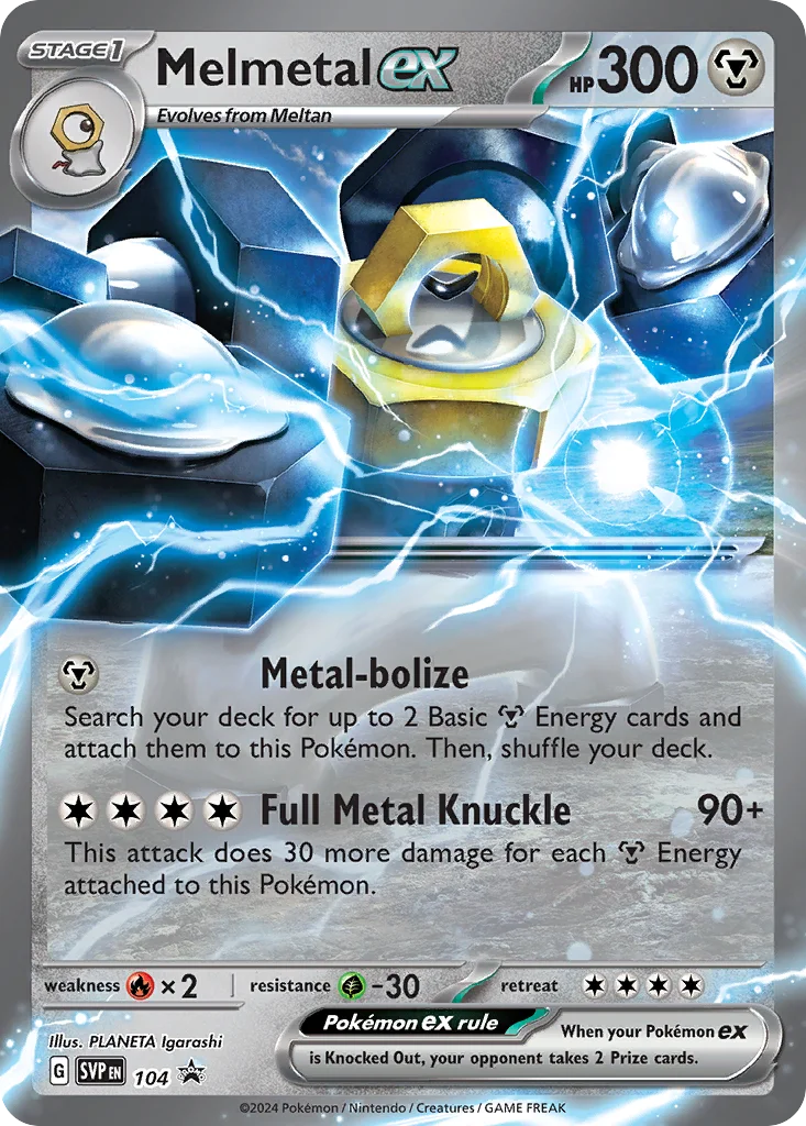 Melmetal ex · Scarlet & Violet Black Star Promos
