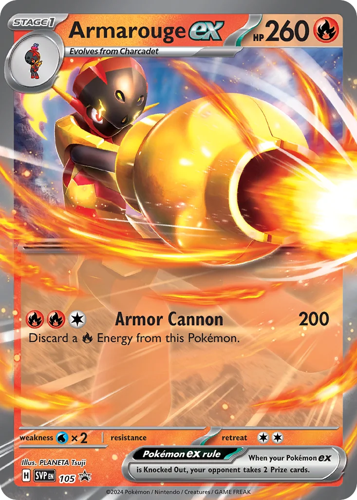 Armarouge ex · Scarlet & Violet Black Star Promos