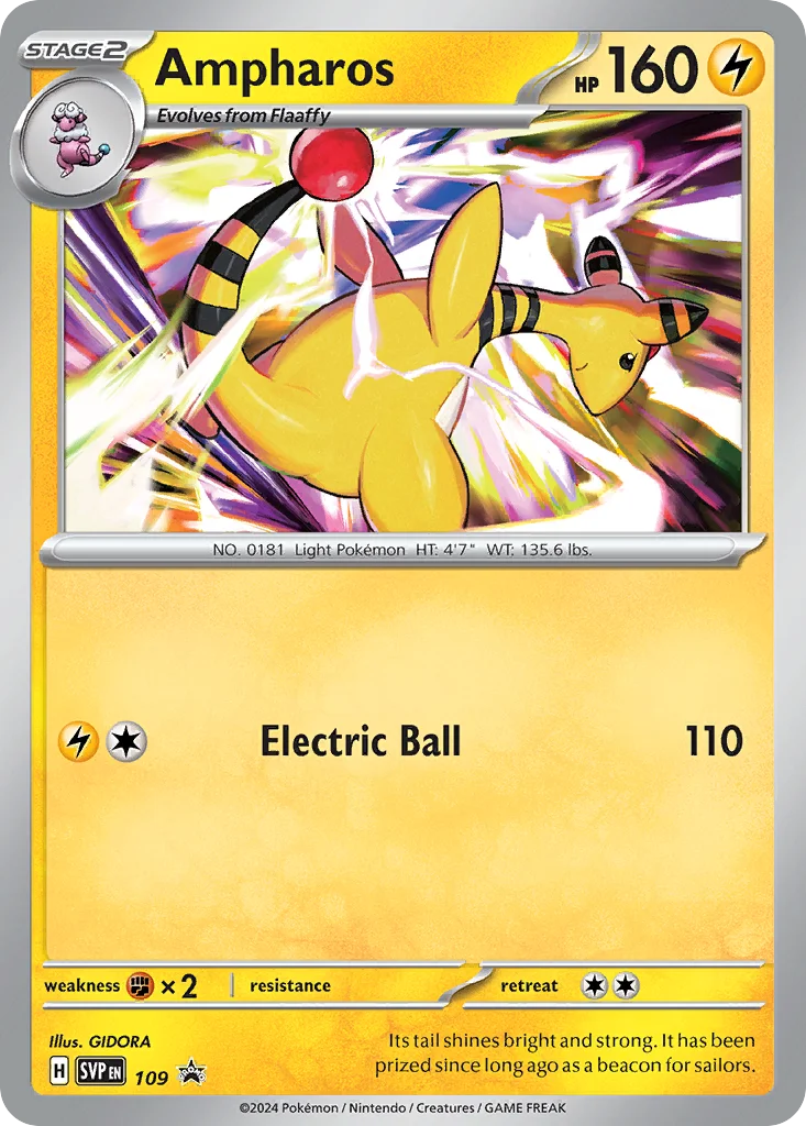 Ampharos · Scarlet & Violet Black Star Promos