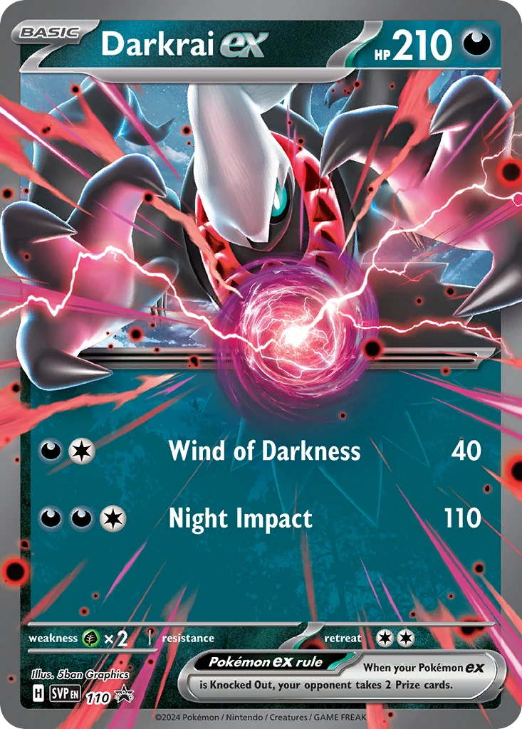 Darkrai ex · Scarlet & Violet Black Star Promos