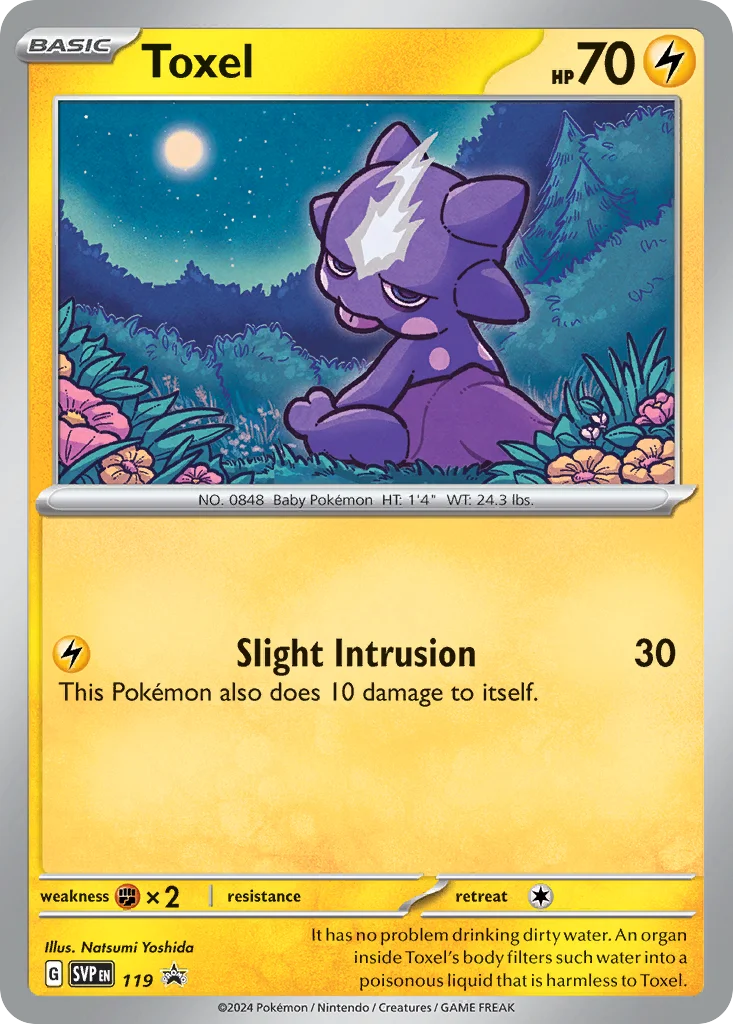 Toxel · Scarlet & Violet Black Star Promos