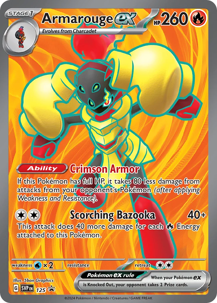 Armarouge ex · Scarlet & Violet Black Star Promos