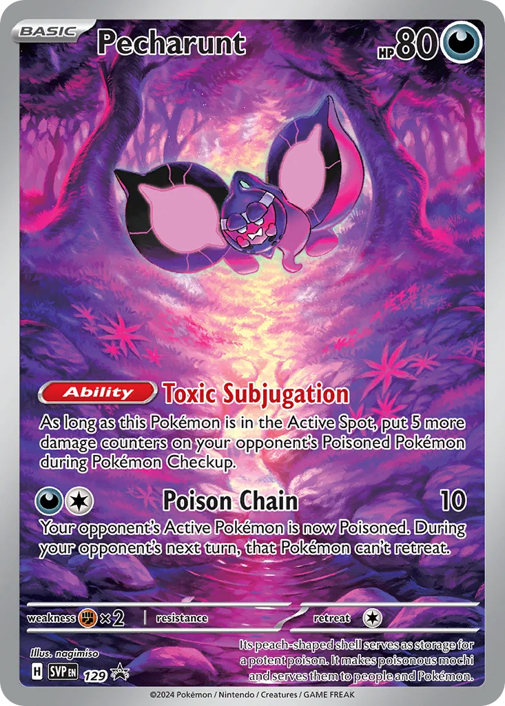 Pecharunt · Scarlet & Violet Black Star Promos