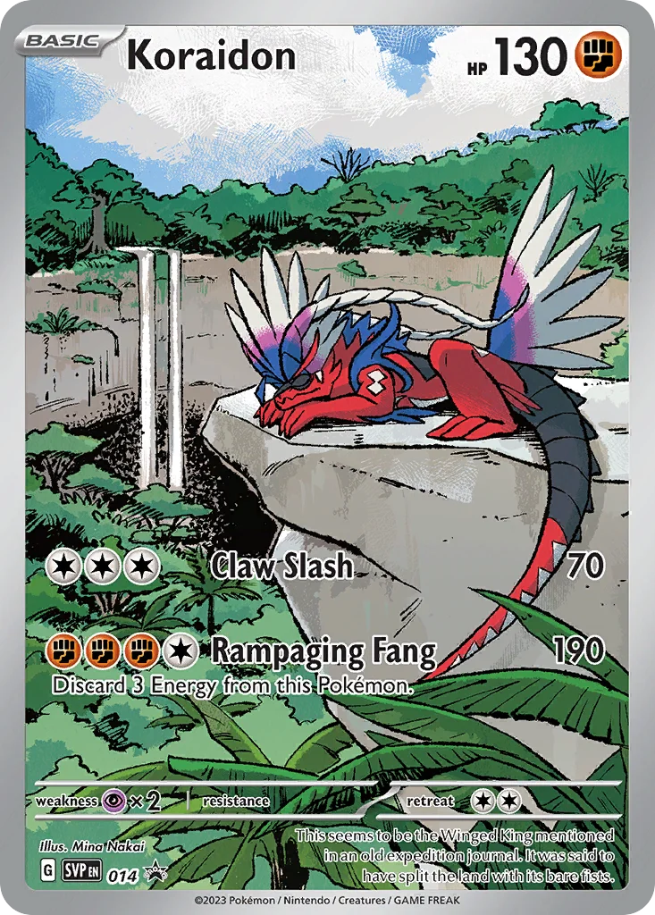 Koraidon · Scarlet & Violet Black Star Promos