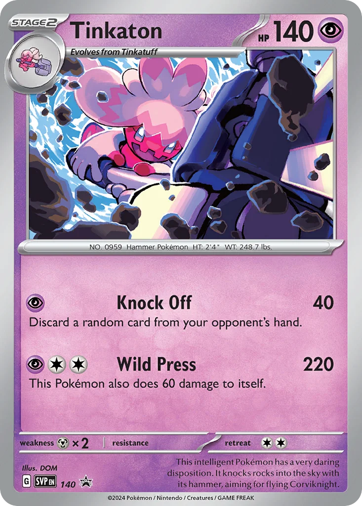 Tinkaton · Scarlet & Violet Black Star Promos