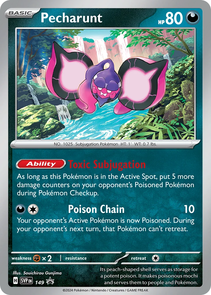 Pecharunt · Scarlet & Violet Black Star Promos