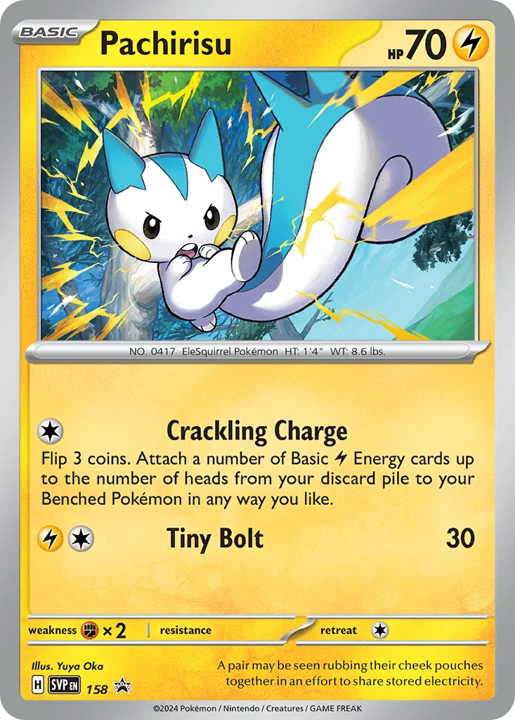 Pachirisu · Scarlet & Violet Black Star Promos