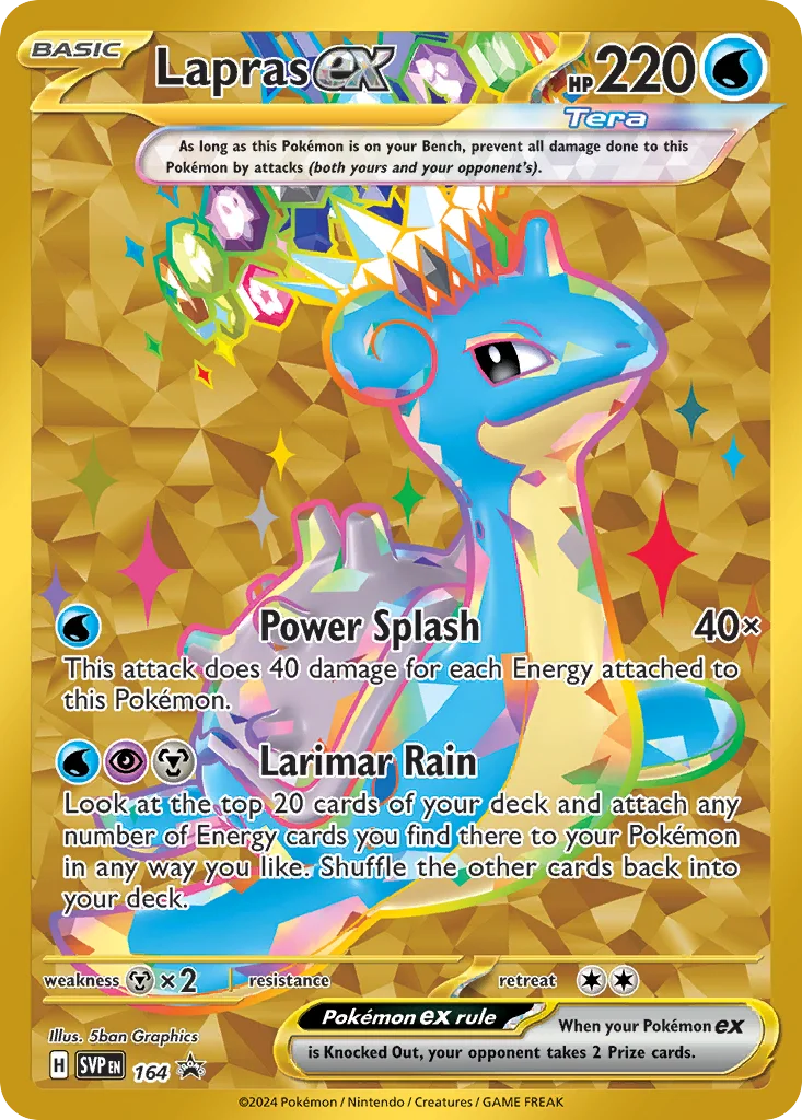 Lapras ex · Scarlet & Violet Black Star Promos