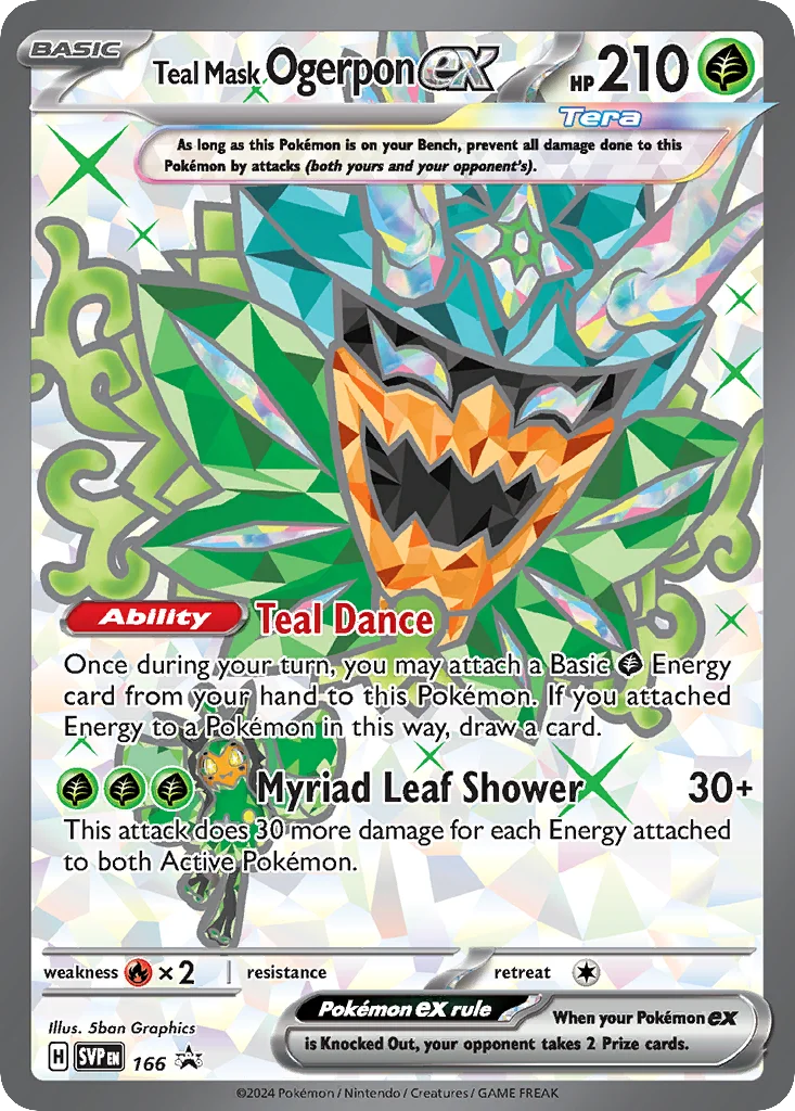 Teal Mask Ogerpon ex · Scarlet & Violet Black Star Promos