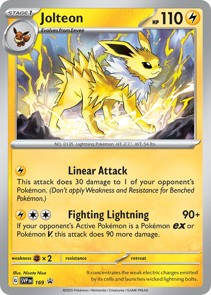 Jolteon · Scarlet & Violet Black Star Promos