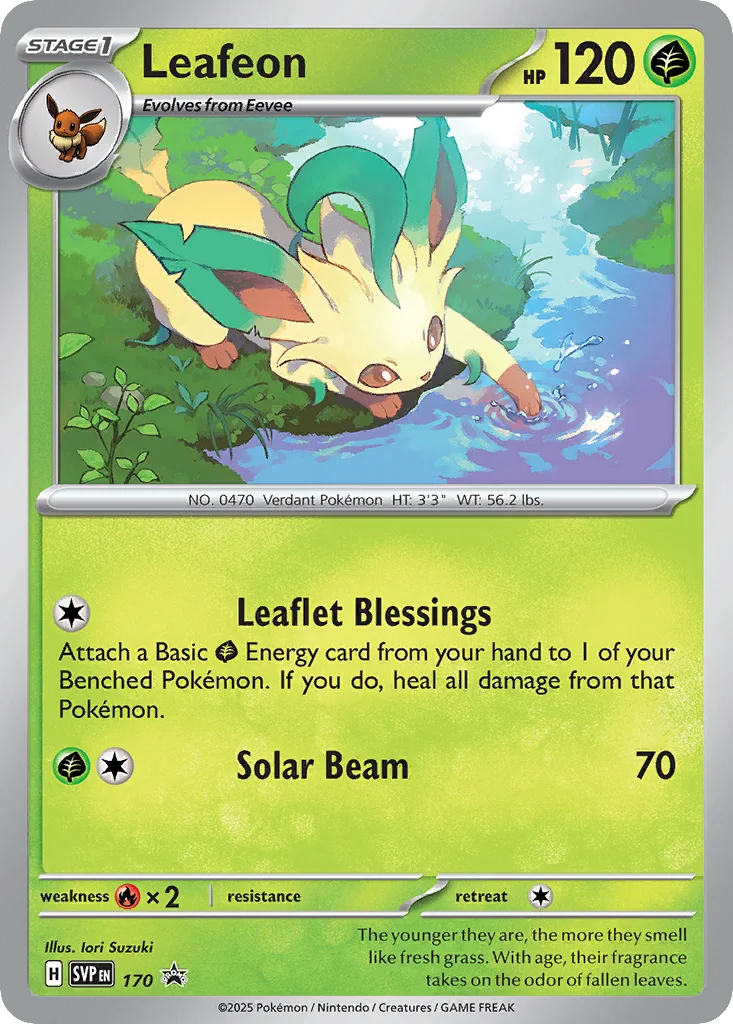 Leafeon · Scarlet & Violet Black Star Promos