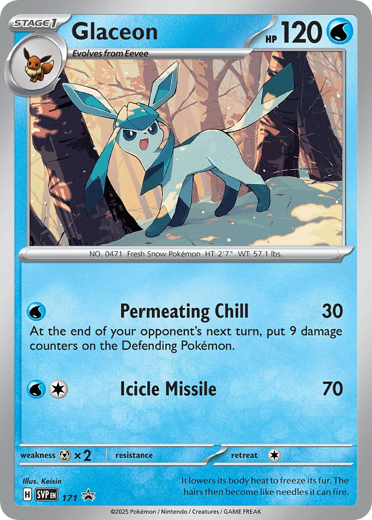 Glaceon · Scarlet & Violet Black Star Promos