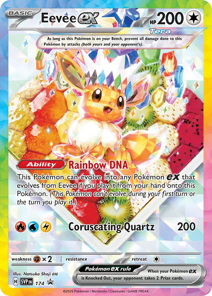 Eevee ex · Scarlet & Violet Black Star Promos