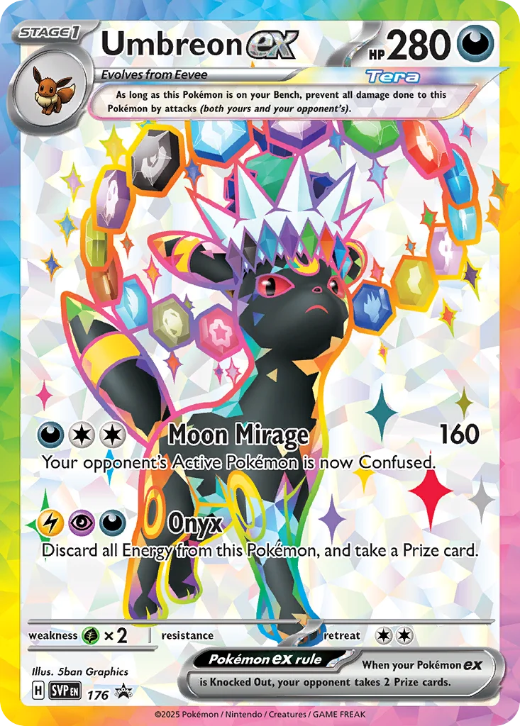 Umbreon ex · Scarlet & Violet Black Star Promos