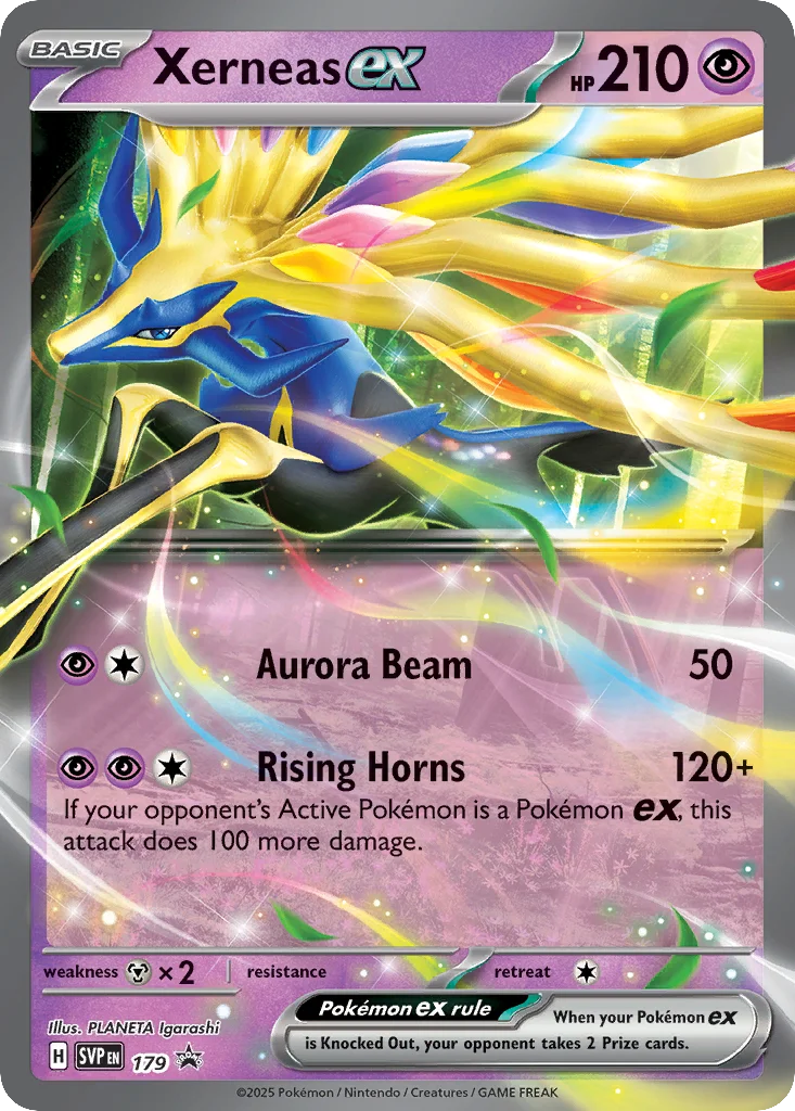 Xerneas ex · Scarlet & Violet Black Star Promos