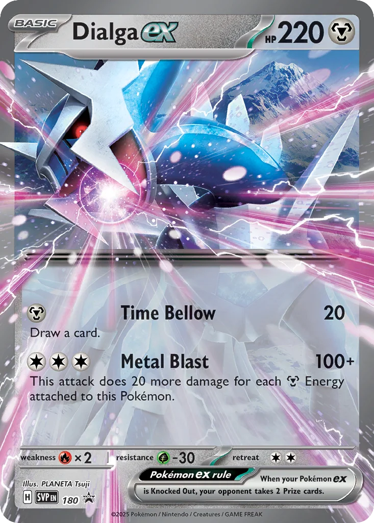 Dialga ex · Scarlet & Violet Black Star Promos