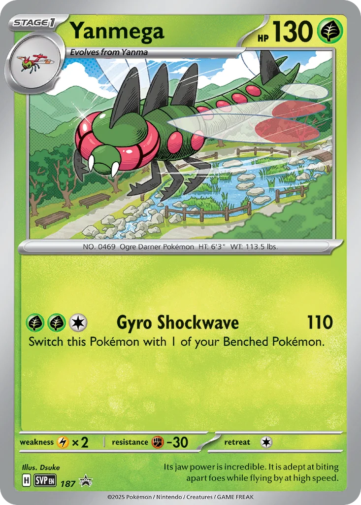 Yanmega · Scarlet & Violet Black Star Promos