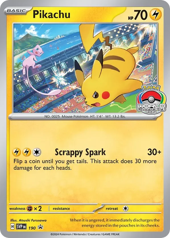 Pikachu · Scarlet & Violet Black Star Promos