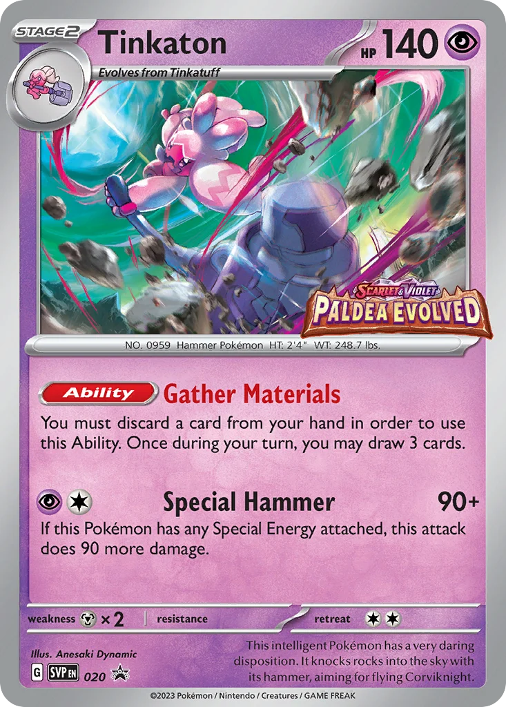 Tinkaton · Scarlet & Violet Black Star Promos