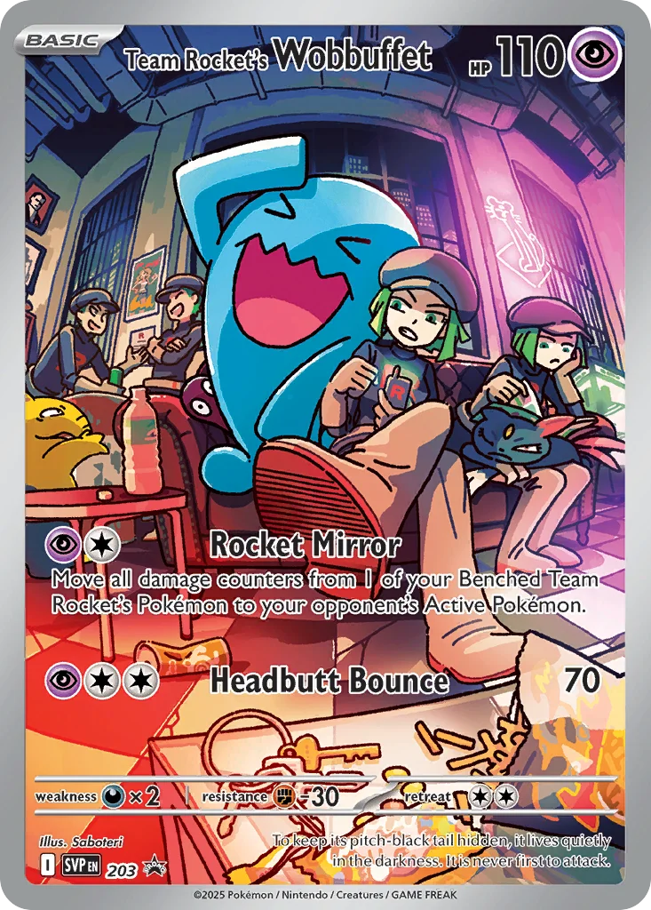 Team Rocket's Wobbuffet · Scarlet & Violet Black Star Promos