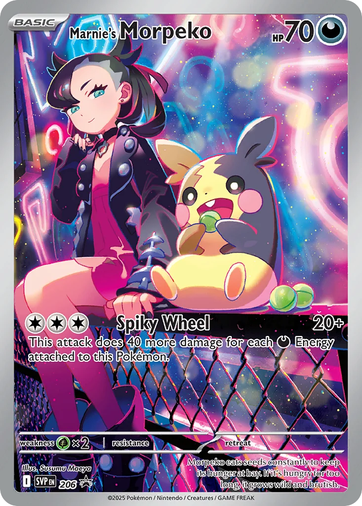 Marnie's Morpeko · Scarlet & Violet Black Star Promos