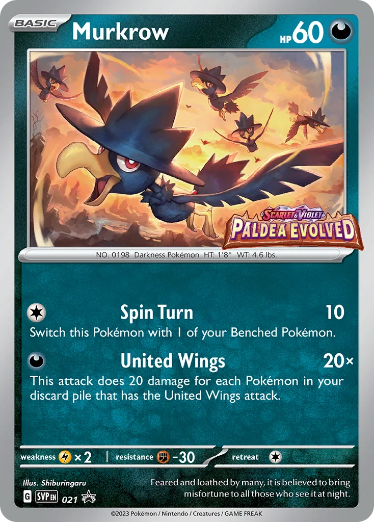Murkrow · Scarlet & Violet Black Star Promos