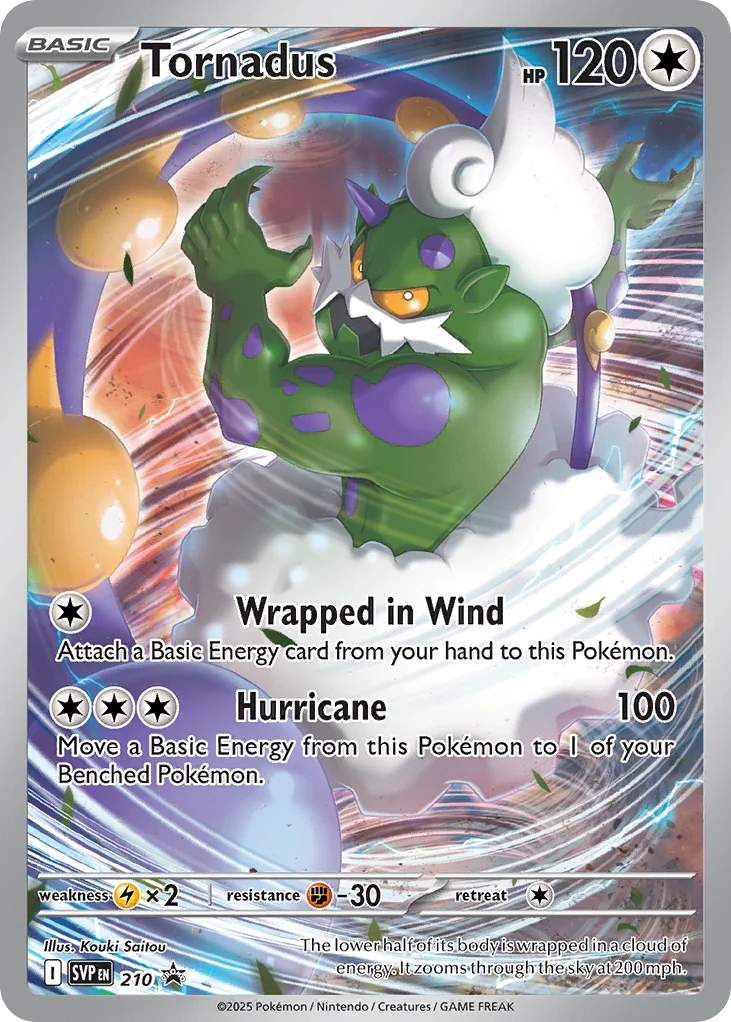 Tornadus · Scarlet & Violet Black Star Promos