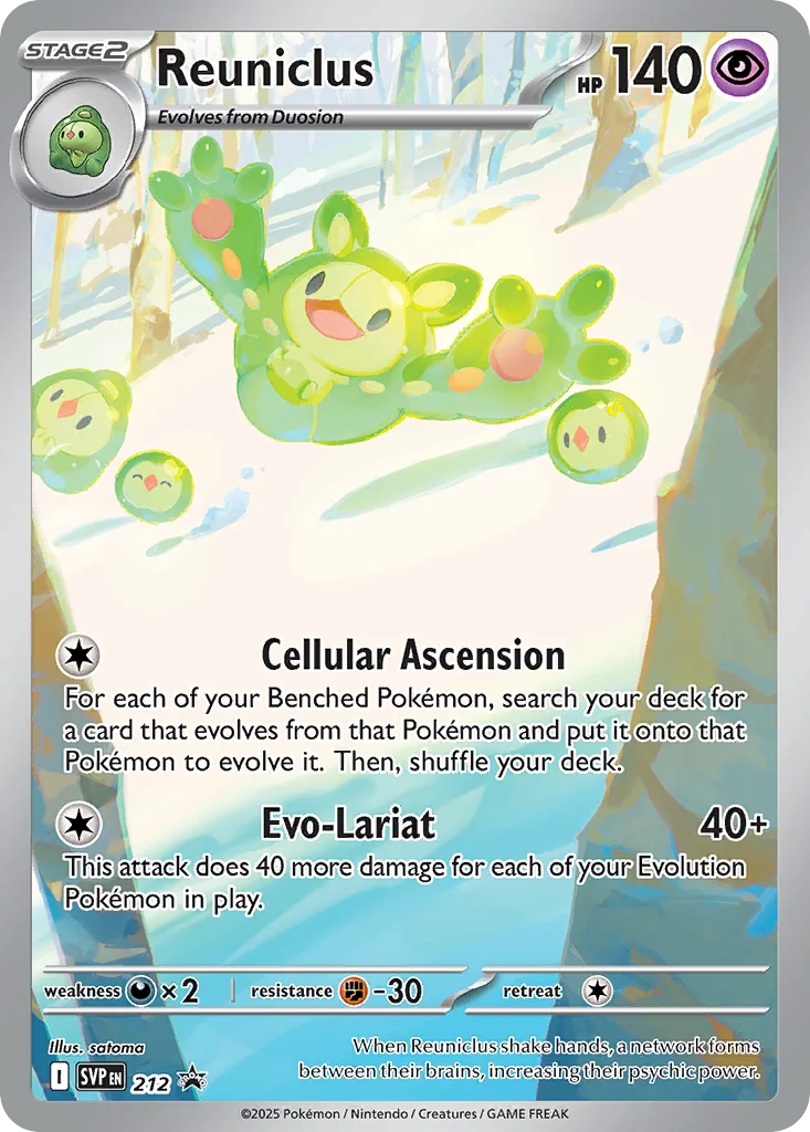 Reuniclus · Scarlet & Violet Black Star Promos