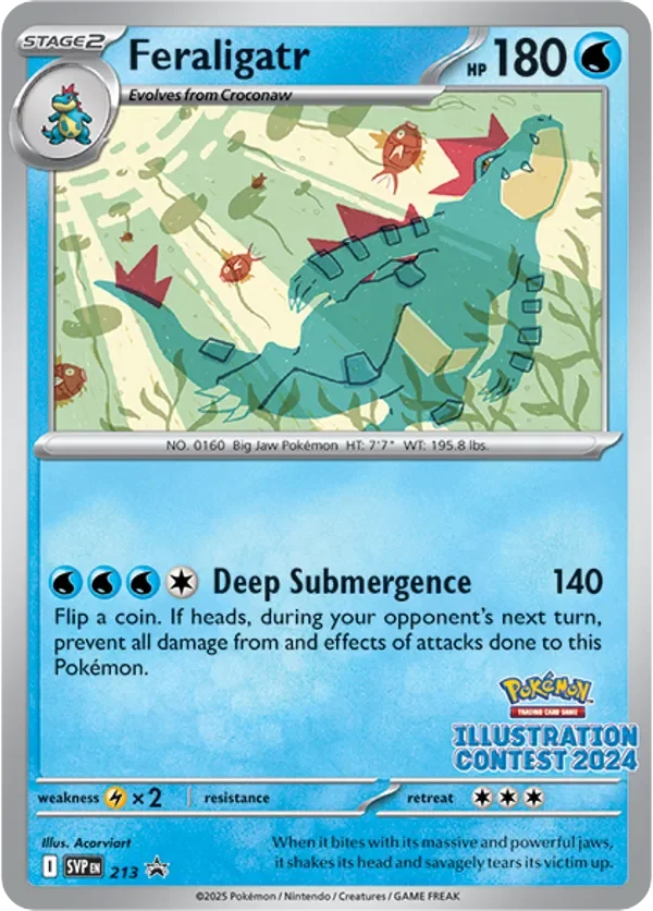 Feraligatr · Scarlet & Violet Black Star Promos