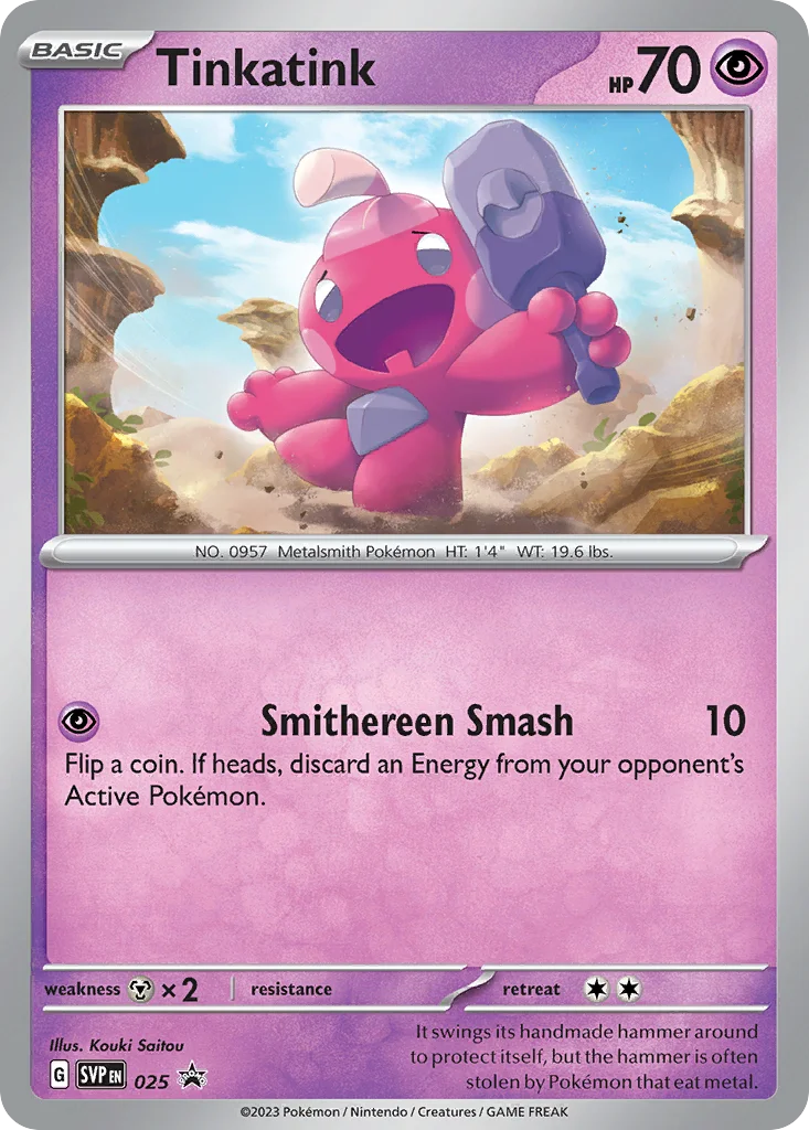 Tinkatink · Scarlet & Violet Black Star Promos