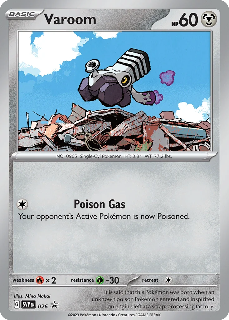 Varoom · Scarlet & Violet Black Star Promos