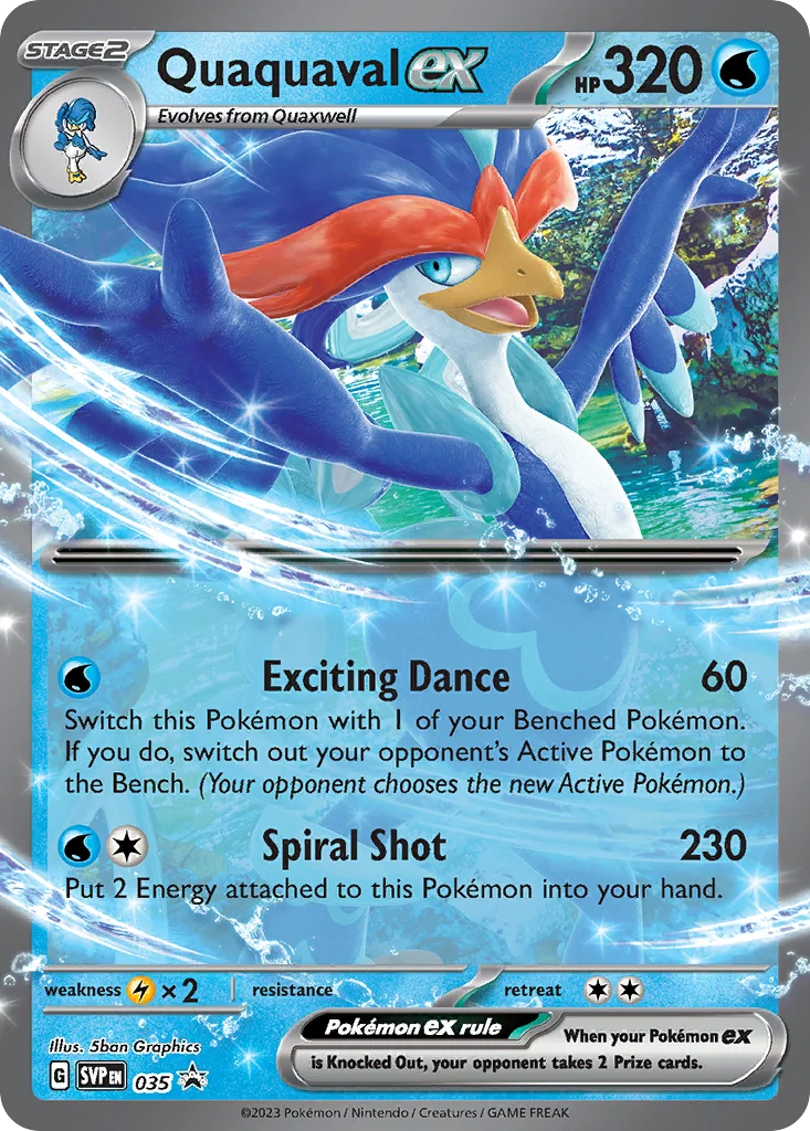 Quaquaval ex · Scarlet & Violet Black Star Promos