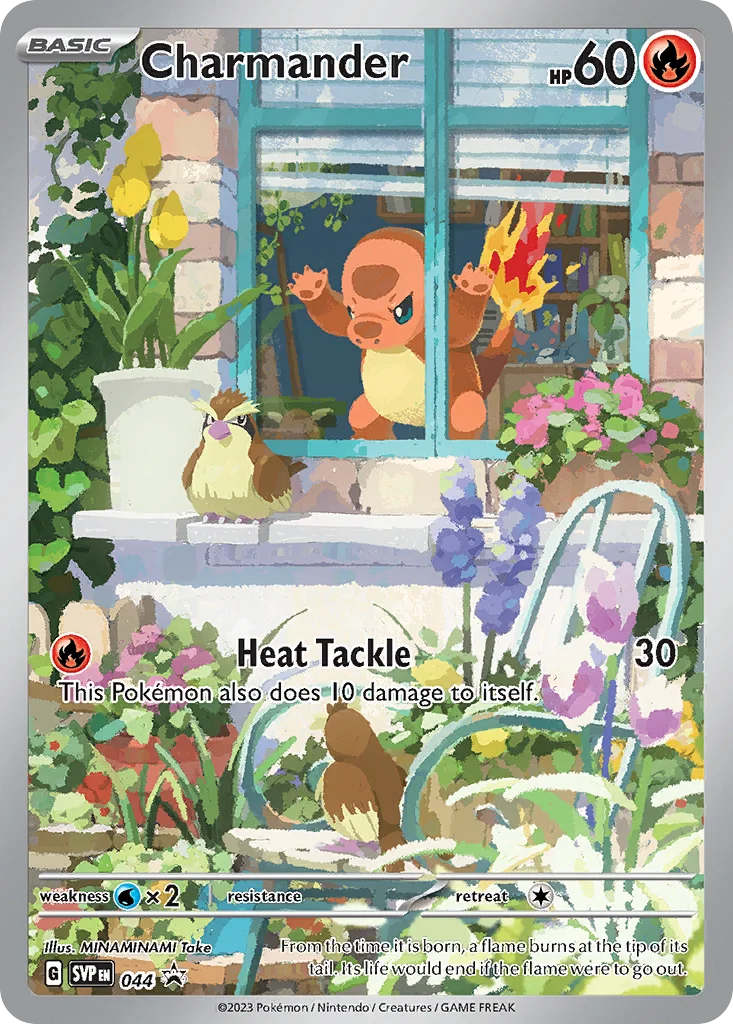 Charmander · Scarlet & Violet Black Star Promos
