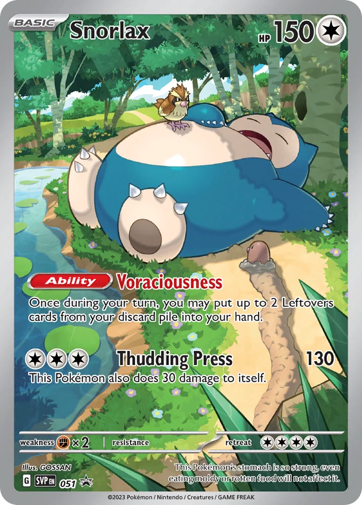 Snorlax · Scarlet & Violet Black Star Promos