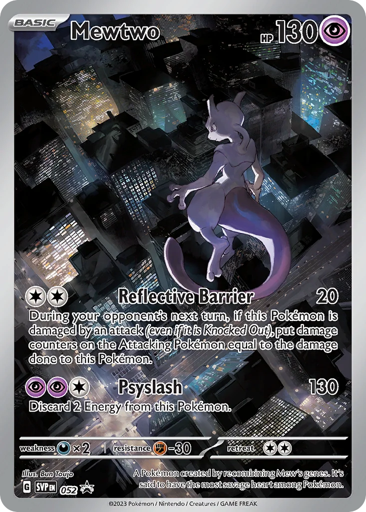 Mewtwo · Scarlet & Violet Black Star Promos