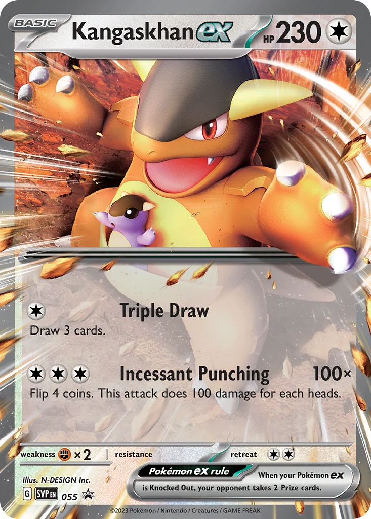 Kangaskhan ex · Scarlet & Violet Black Star Promos
