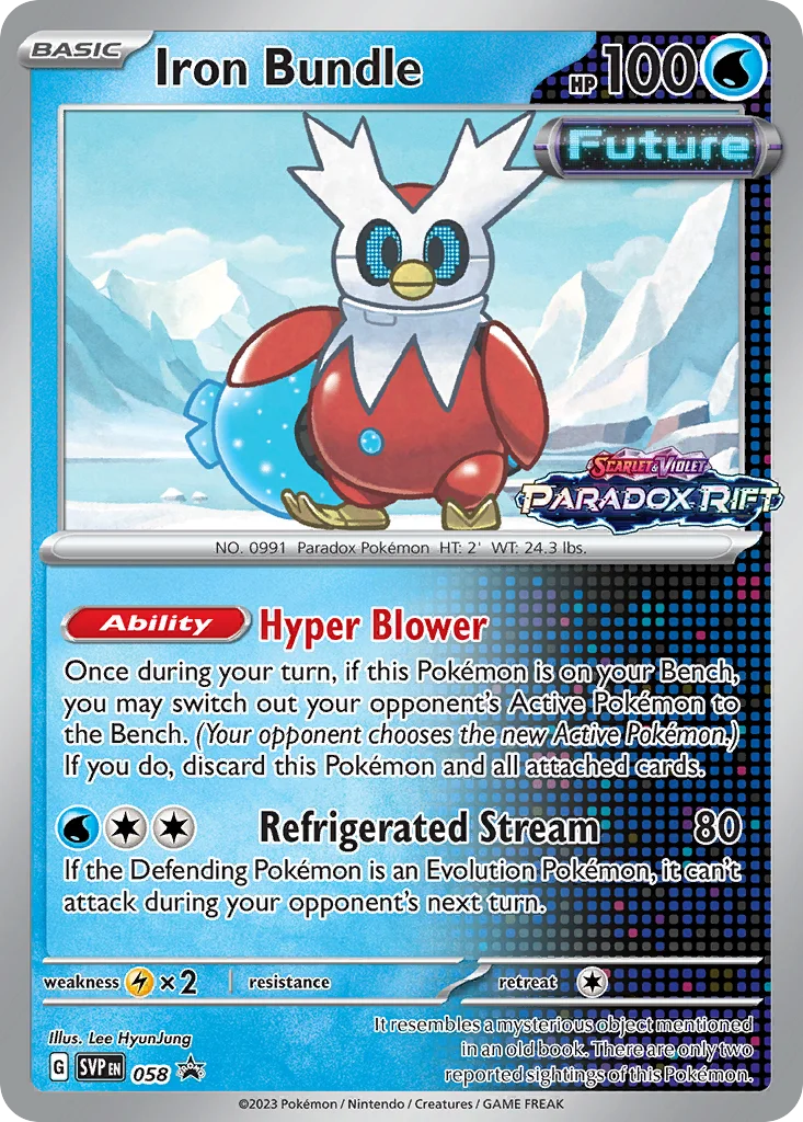 Iron Bundle · Scarlet & Violet Black Star Promos