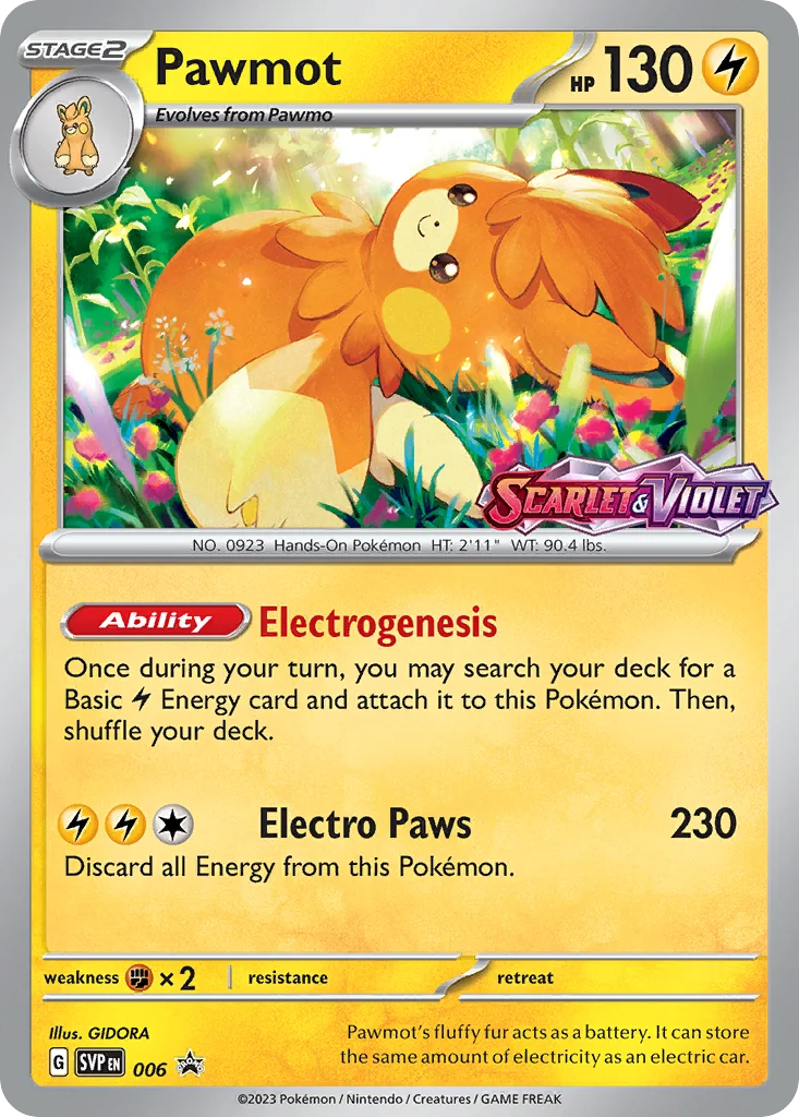 Pawmot · Scarlet & Violet Black Star Promos