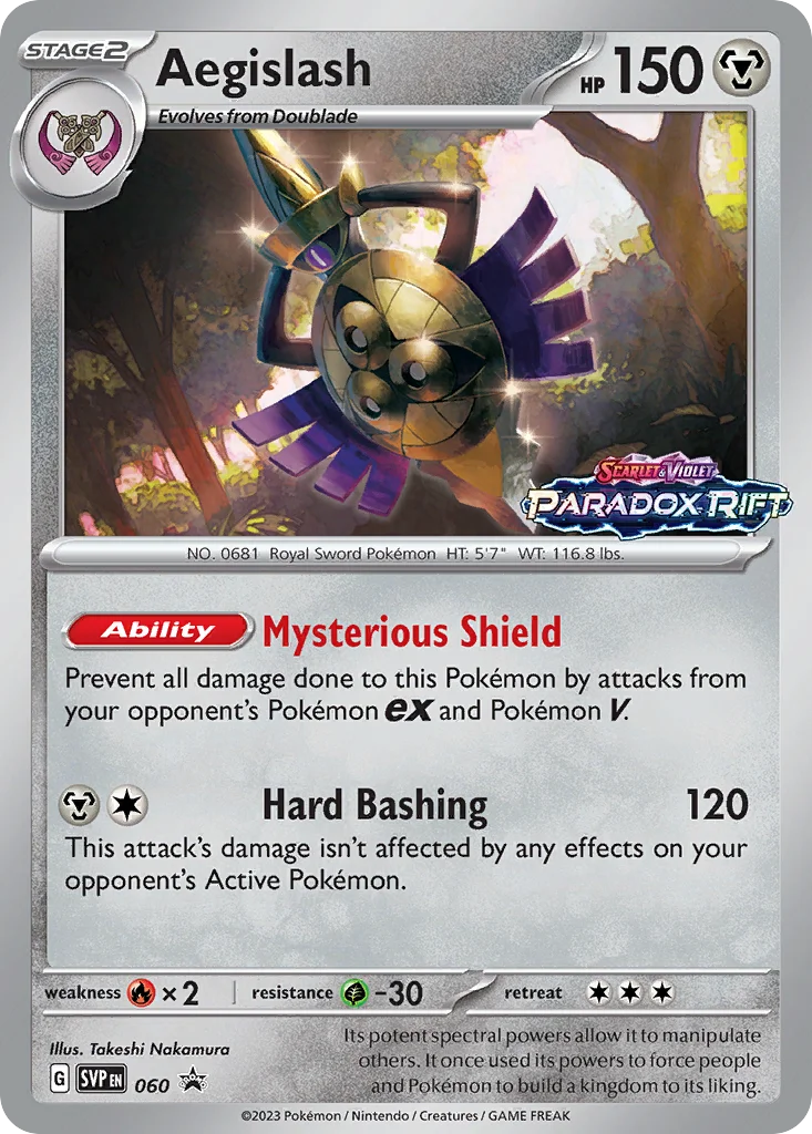 Aegislash · Scarlet & Violet Black Star Promos