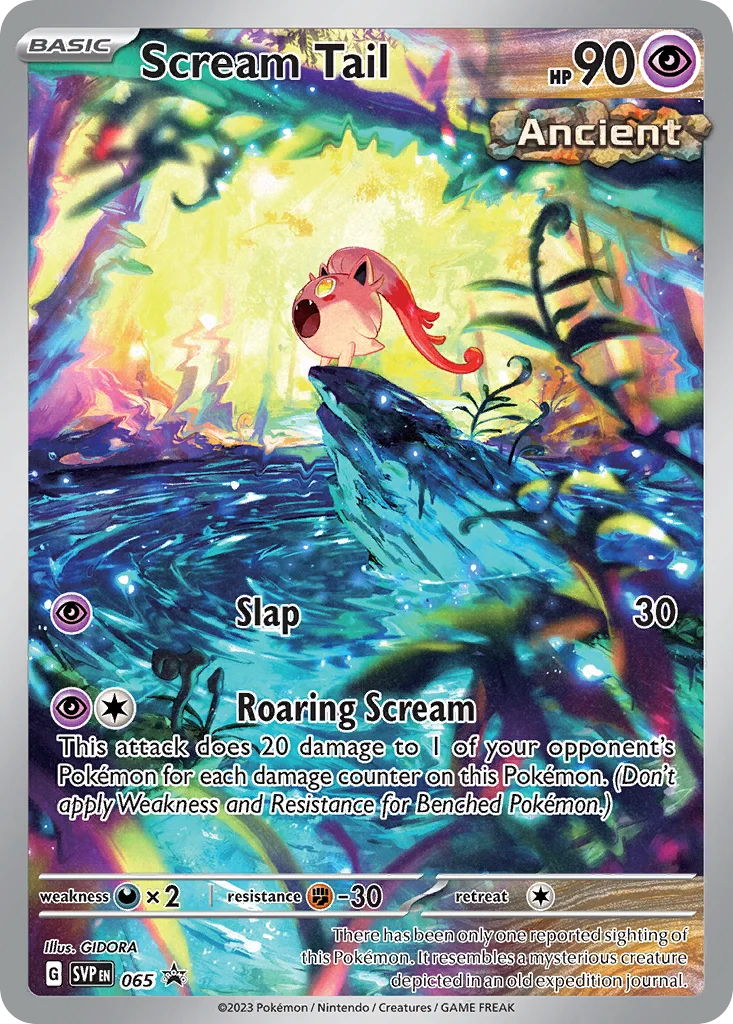 Scream Tail · Scarlet & Violet Black Star Promos