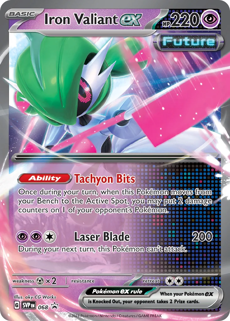 Iron Valiant ex · Scarlet & Violet Black Star Promos