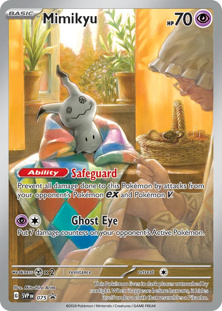 Mimikyu · Scarlet & Violet Black Star Promos