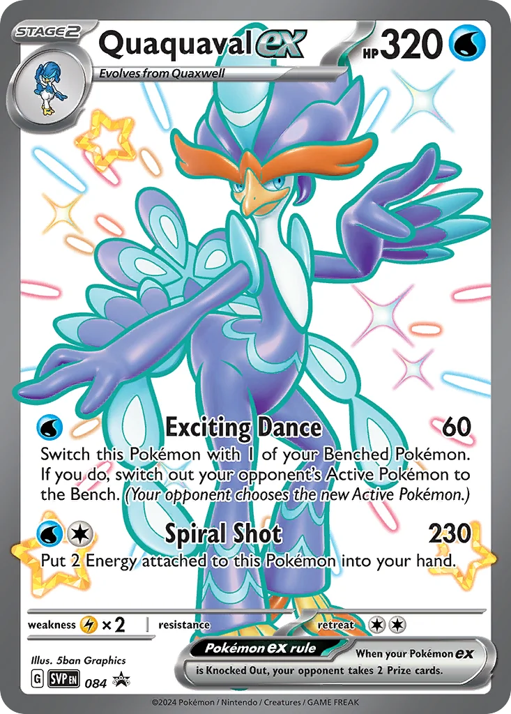 Quaquaval ex · Scarlet & Violet Black Star Promos