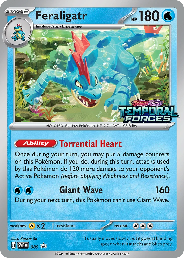 Feraligatr · Scarlet & Violet Black Star Promos