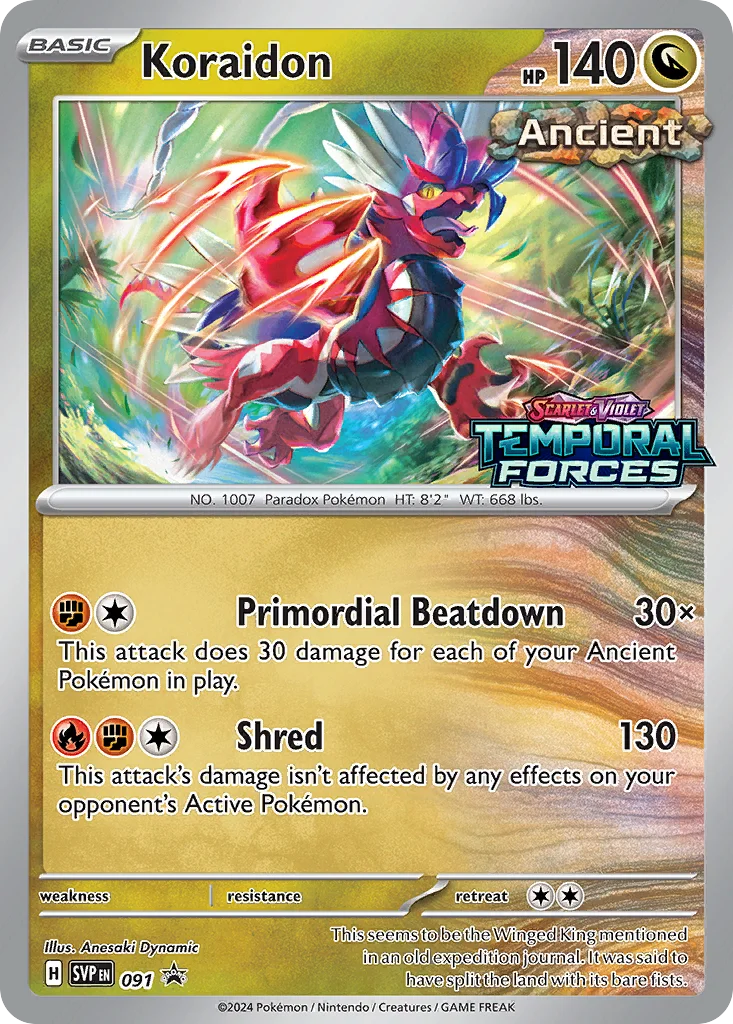 Koraidon · Scarlet & Violet Black Star Promos
