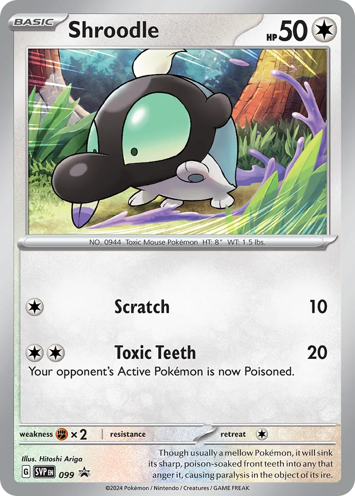 Shroodle · Scarlet & Violet Black Star Promos
