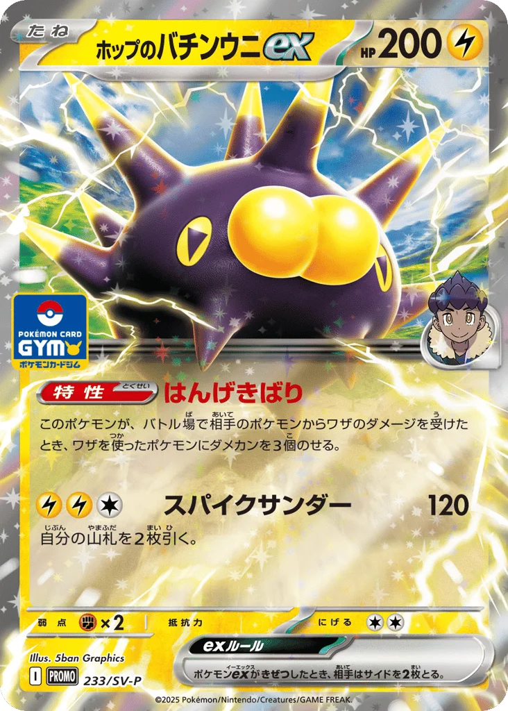 Hop's Pincurchin ex · Scarlet & Violet Promos